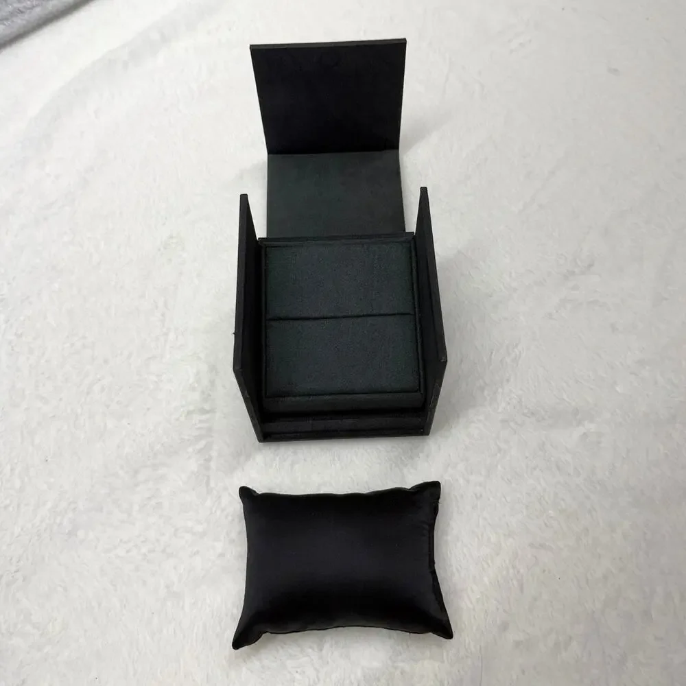 DAVID YURMAN‎ Black Empty Jewelry Ring/Bracelet Gift Display Box with Pillow